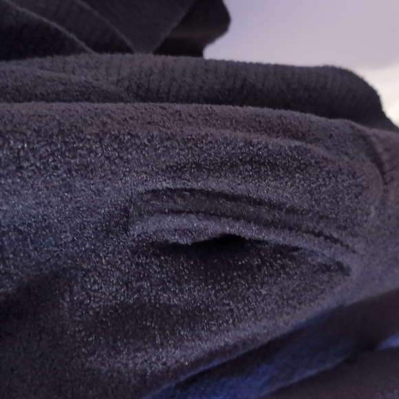 Barefoot Dreams Navy Knit Cardigan Sweater - Picture 10 of 11